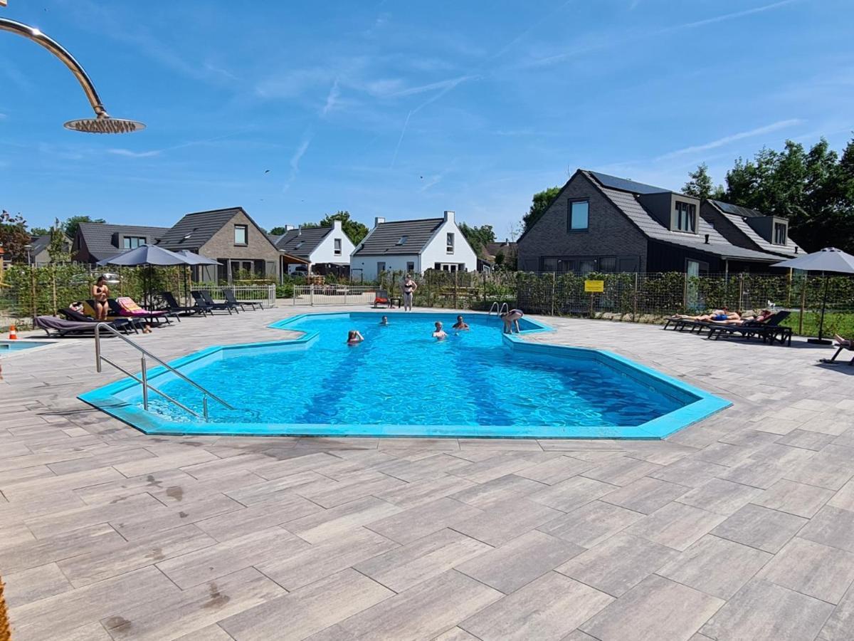Bungalow 74 Op Recreatiepark De Wielen Sint Maarten Dış mekan fotoğraf